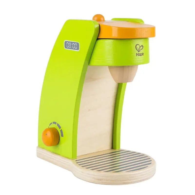 Hape Kid's Coffee Maker Wooden Play Kitchen Set with Accessories