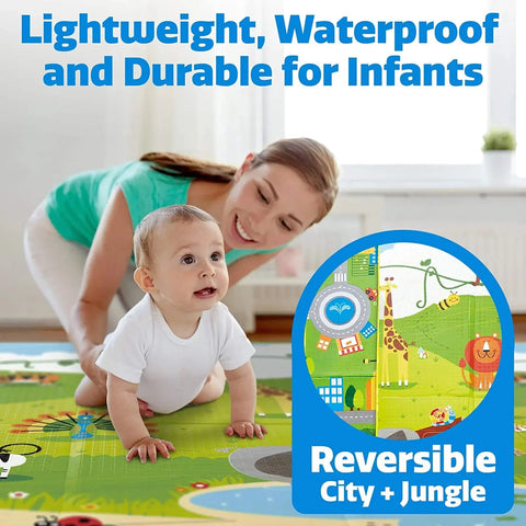 Running Riverside, Deluxe Multi Activity Baby Play Mat