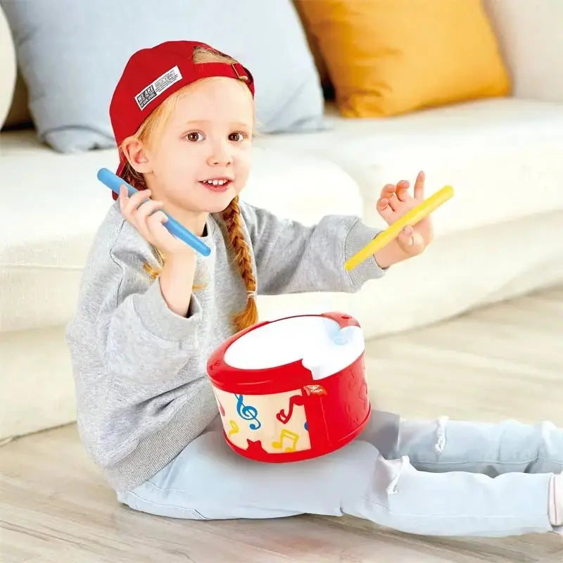 Hape Learn To Play Drum | Toy Percussion Instrument