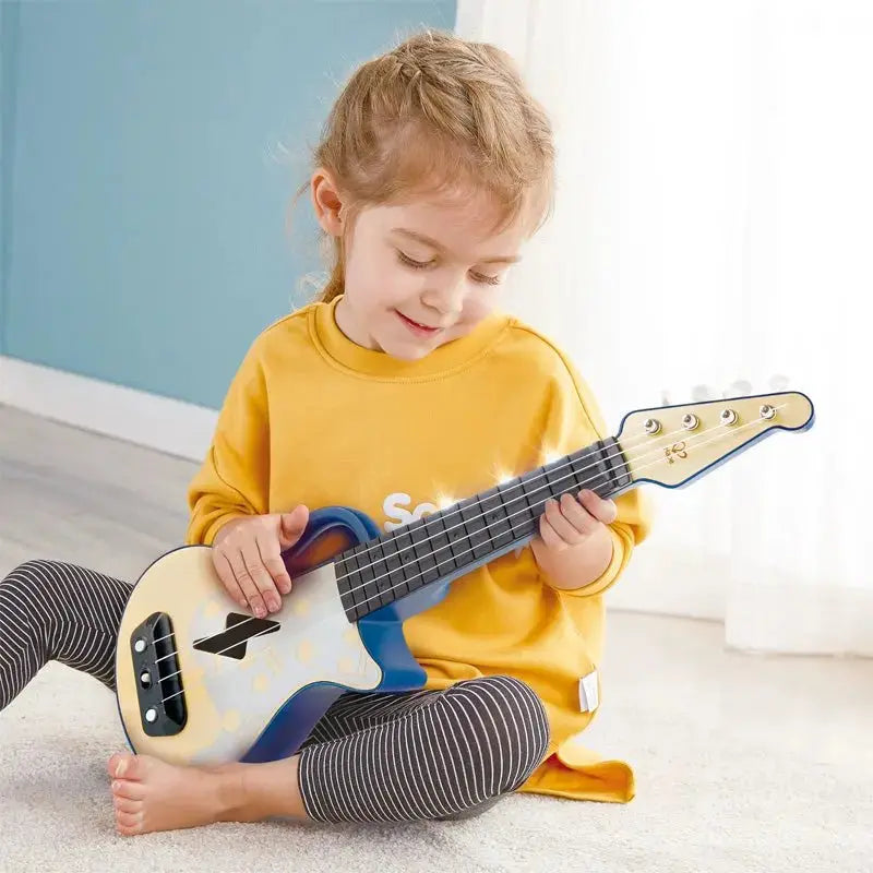 Hape Learn with Lights Electronic Ukulele