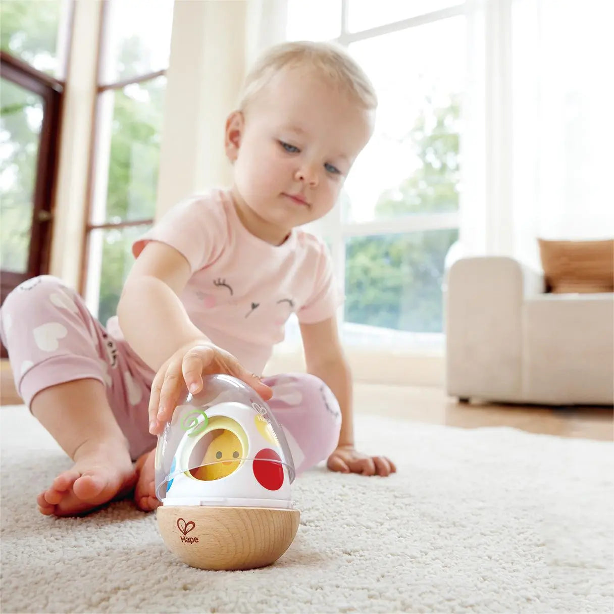 Hape Little Chicken stacking tumbler Hape-Toy-Market