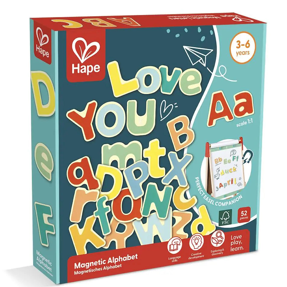 Hape Magnetic Alphabet letters Hape-Toy-Market