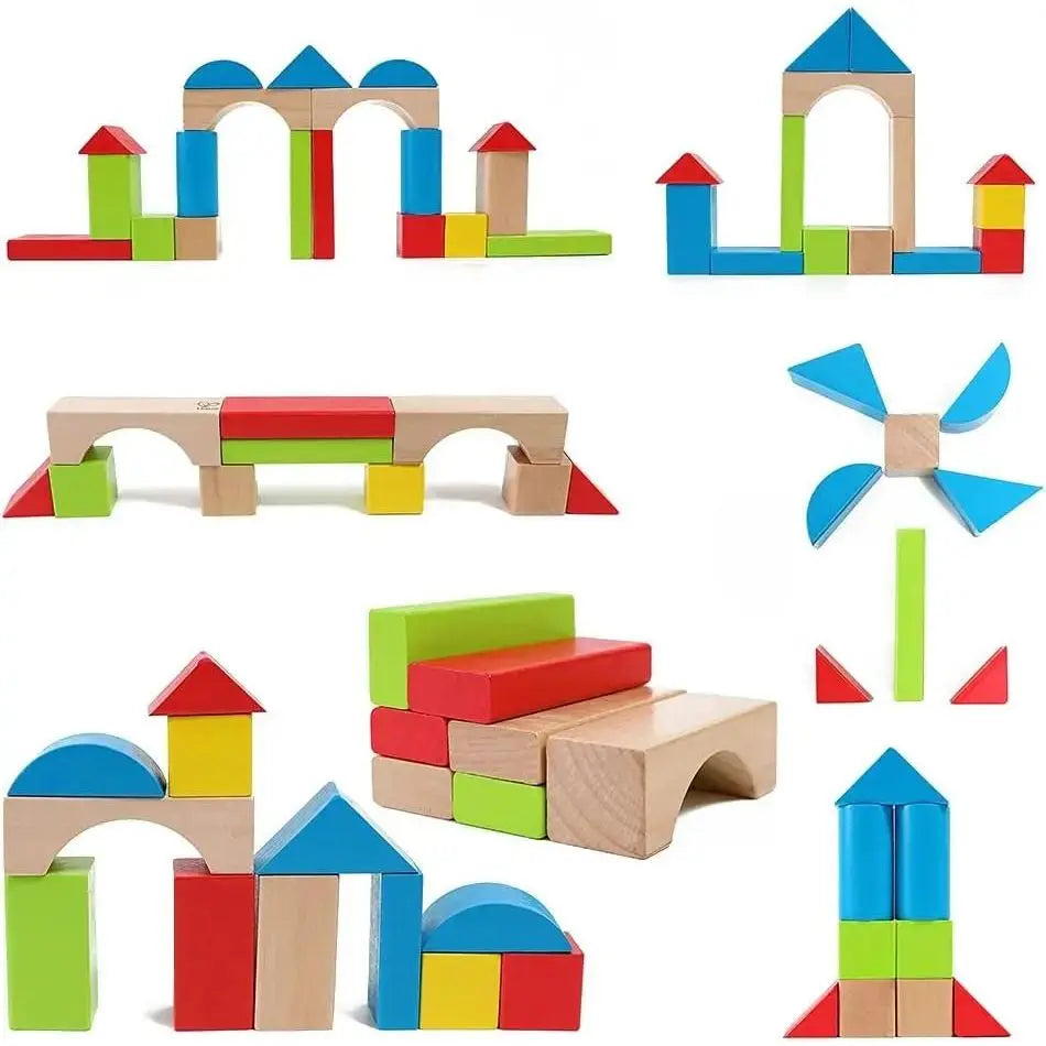 Children Kids Educational Puzzle Toy Plastic Building Blocks Bricks (Color  as per stock) Puzzle Blocks Building Blocks Educational Toys (Color as per  stock)