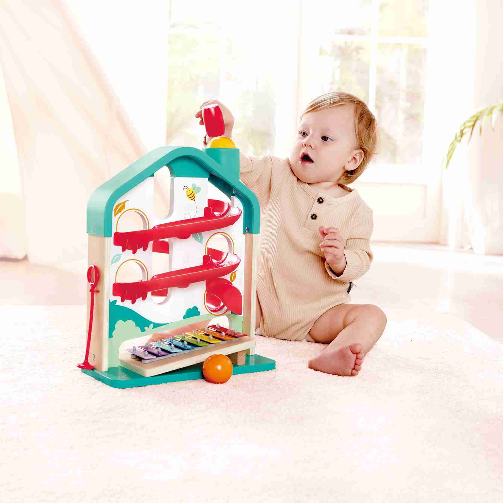 Hape Melody Mansion Ball Run Hape-Toy-Market