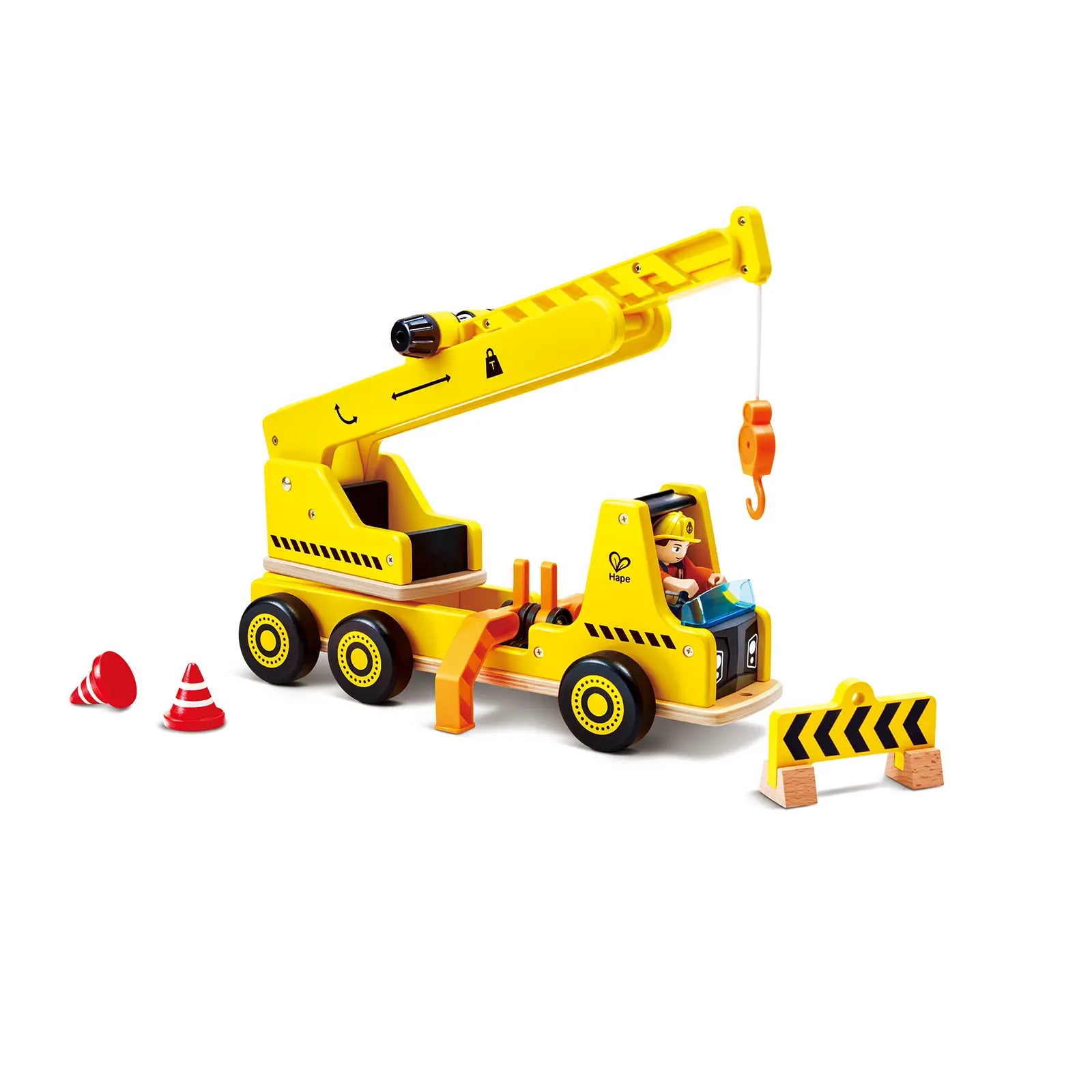Hape Mobile Crane & Construction Set Hape