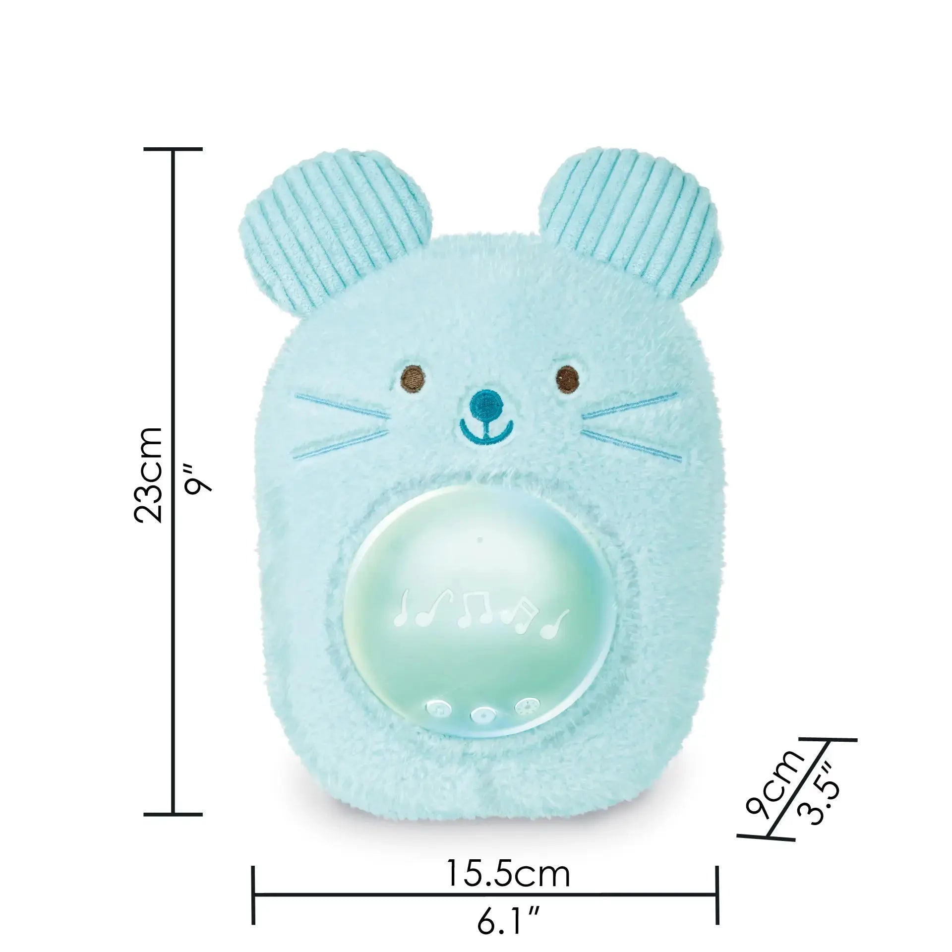 Hape My Music Pal-Huggy Momo | Portable Baby White Noise Sound Machine