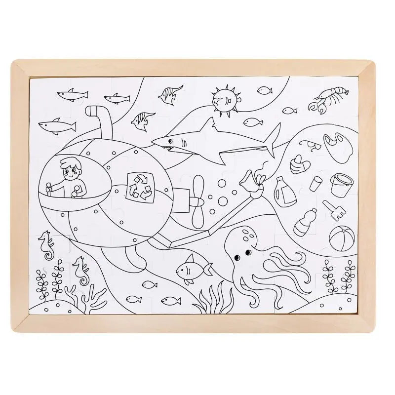Hape Ocean Rescue Puzzle Hape-Toy-Market