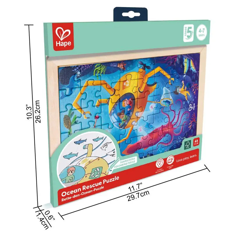 Hape Ocean Rescue Puzzle Hape-Toy-Market