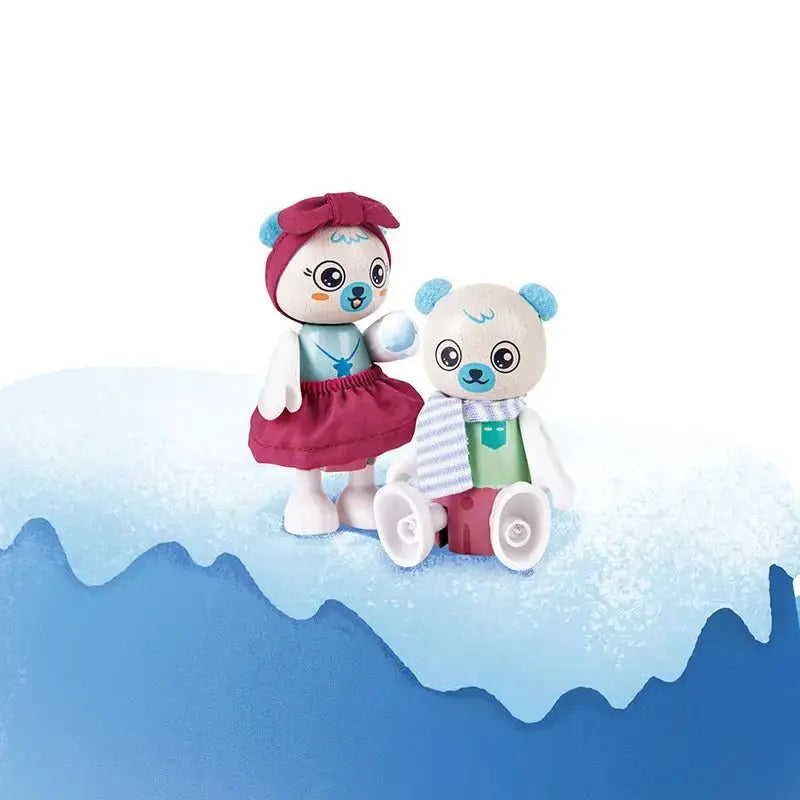 Hape Polar Bear Family