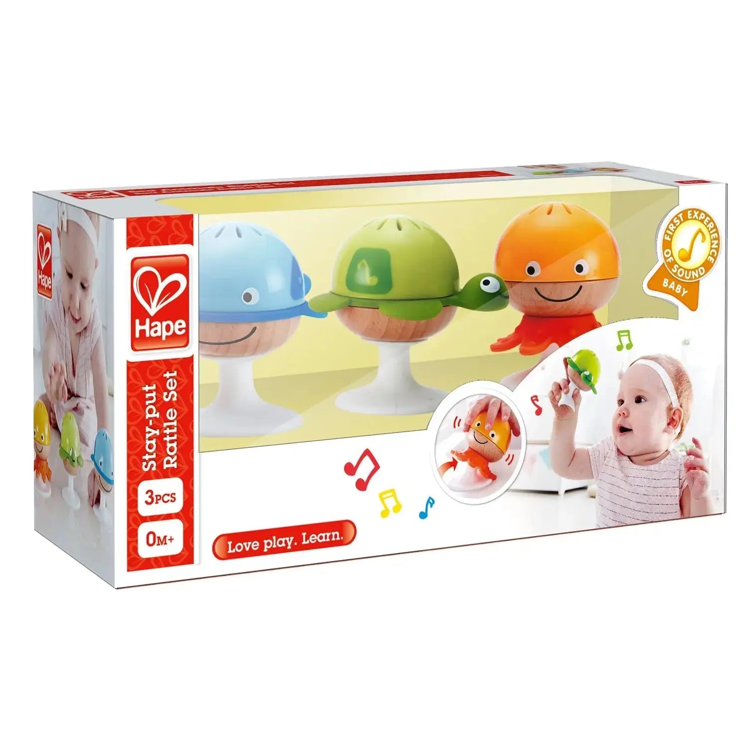 Hape Put-Stay Rattle Set Hape Toys (Hape International Inc