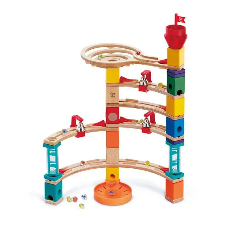 Hape Quadrilla Castle Escape Wooden Marble Run Blocks