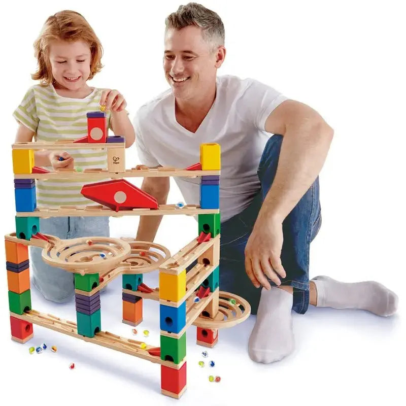 Hape Quadrilla Vertigo Wooden Marble Run Blocks