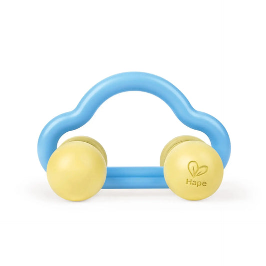 Hape Rattle & Roll Toy Car For Teething Babies