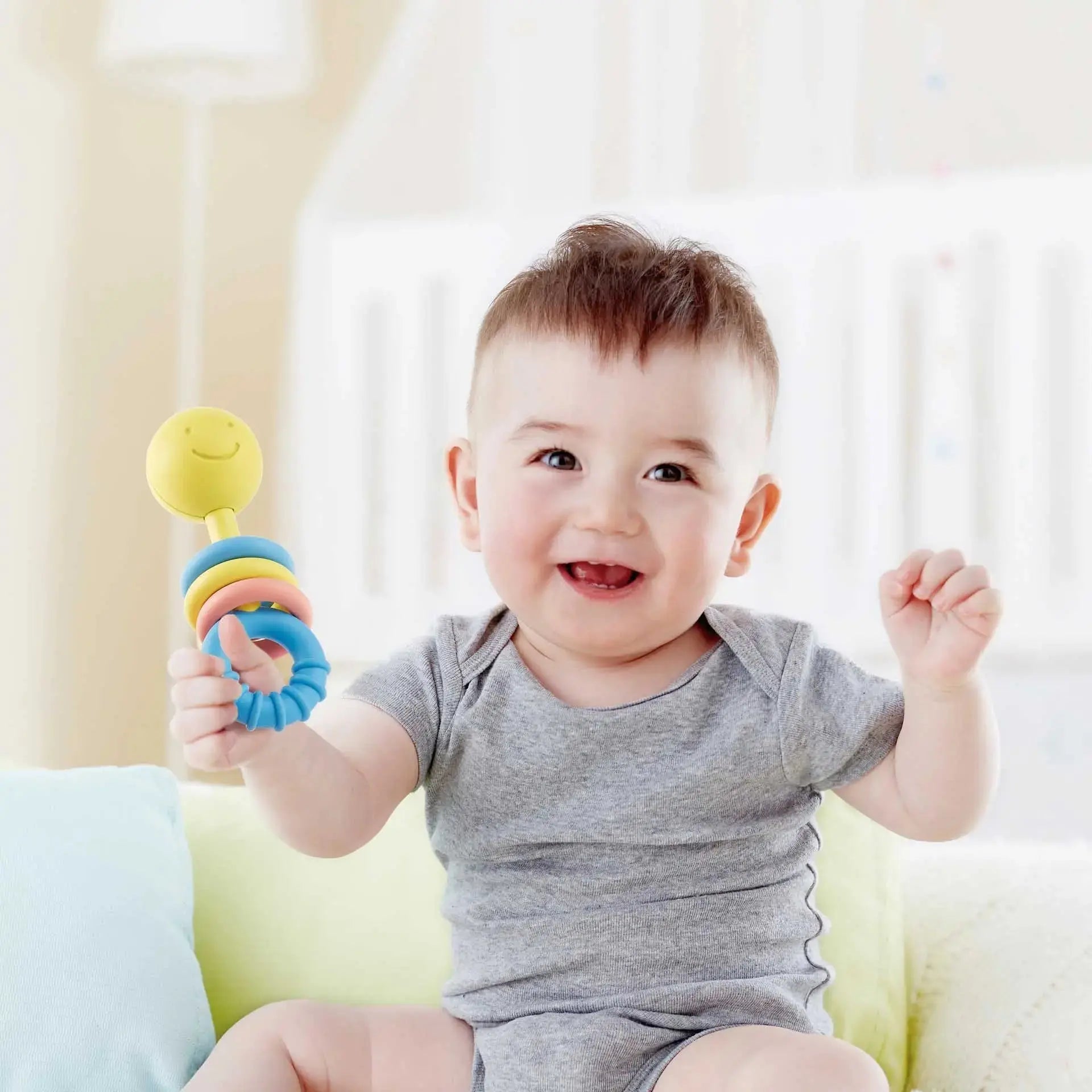 Hape Rattling Rings Teether