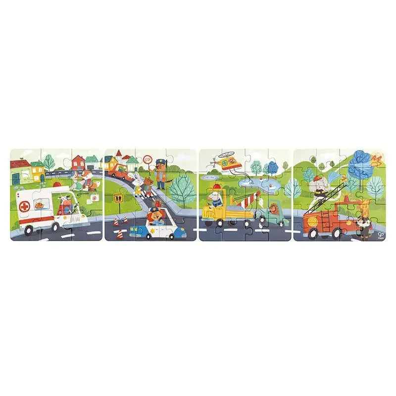 Hape Rescue Vehicles Puzzle