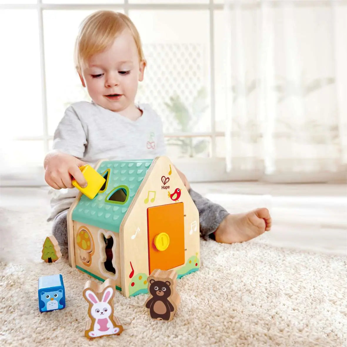 Hape Shape sorter tree house Hape-Toy-Market