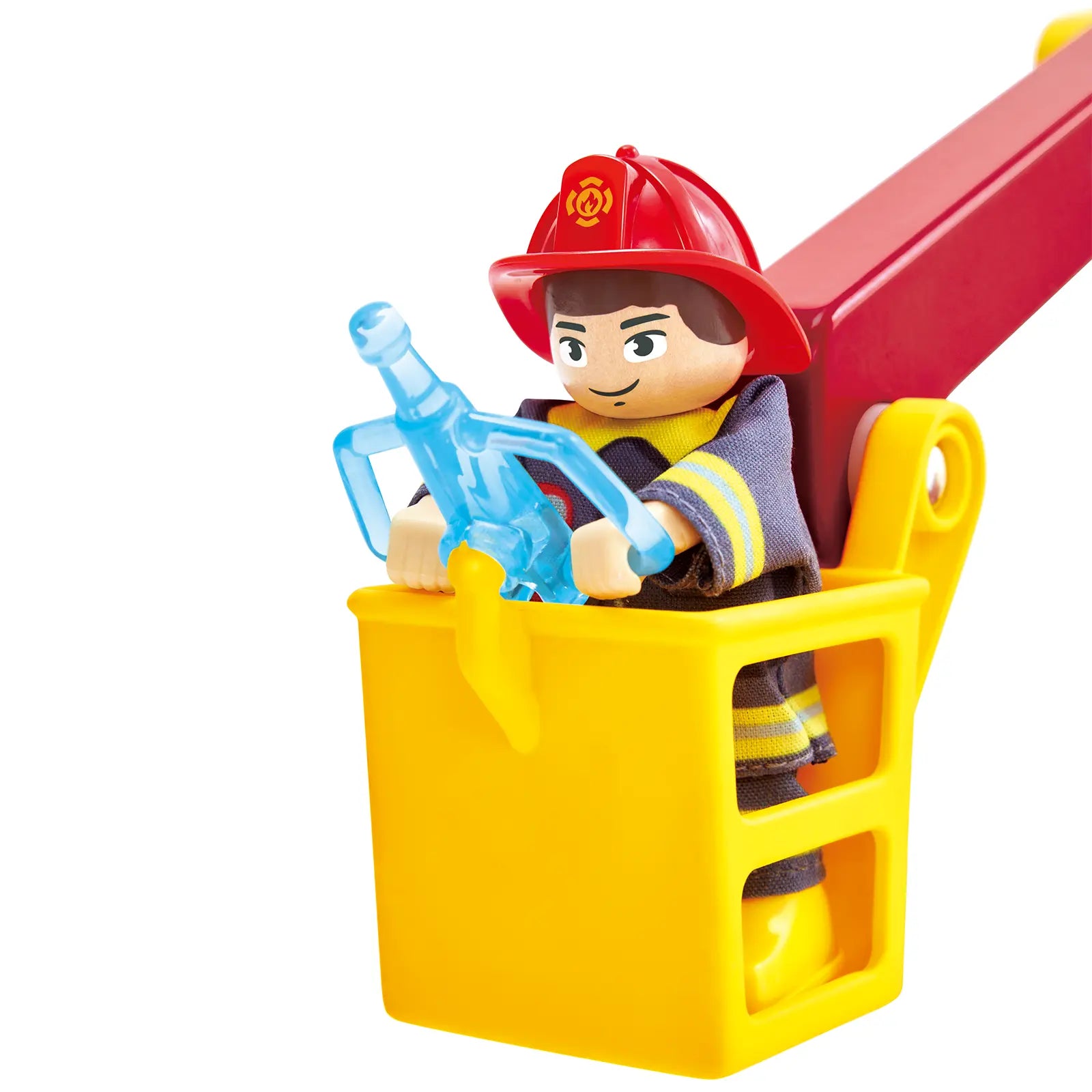 Hape Siren & Lights Toy Fire Truck Hape