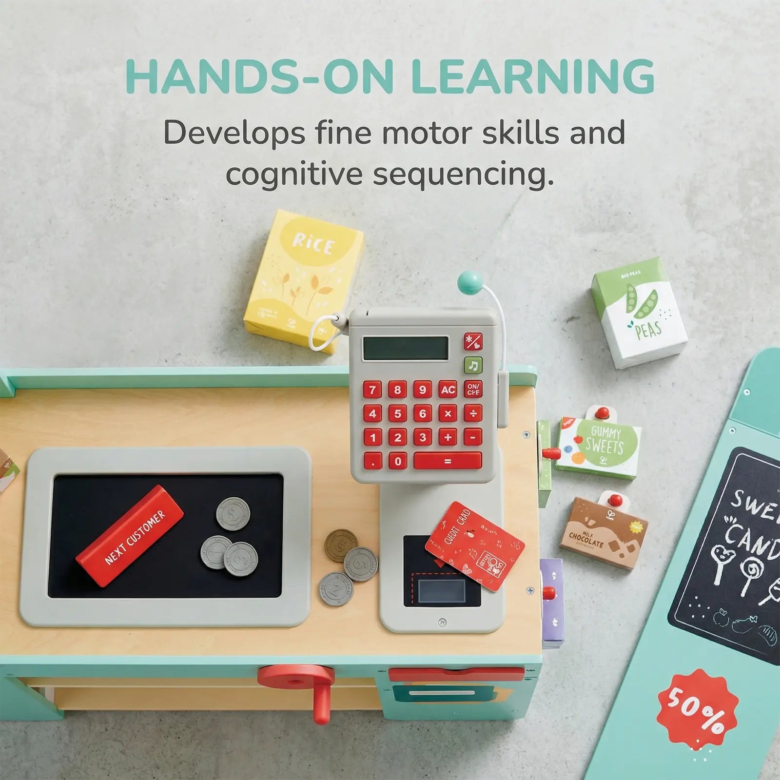 Hape Smart & Wooden Supermarket Hape