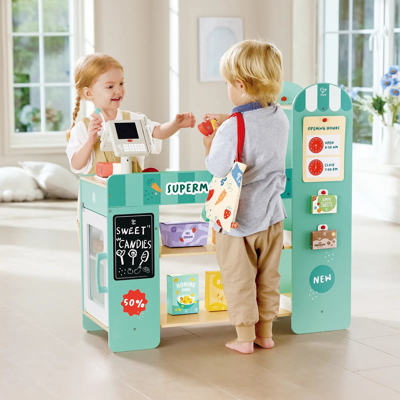 Hape Smart & Wooden Supermarket Hape