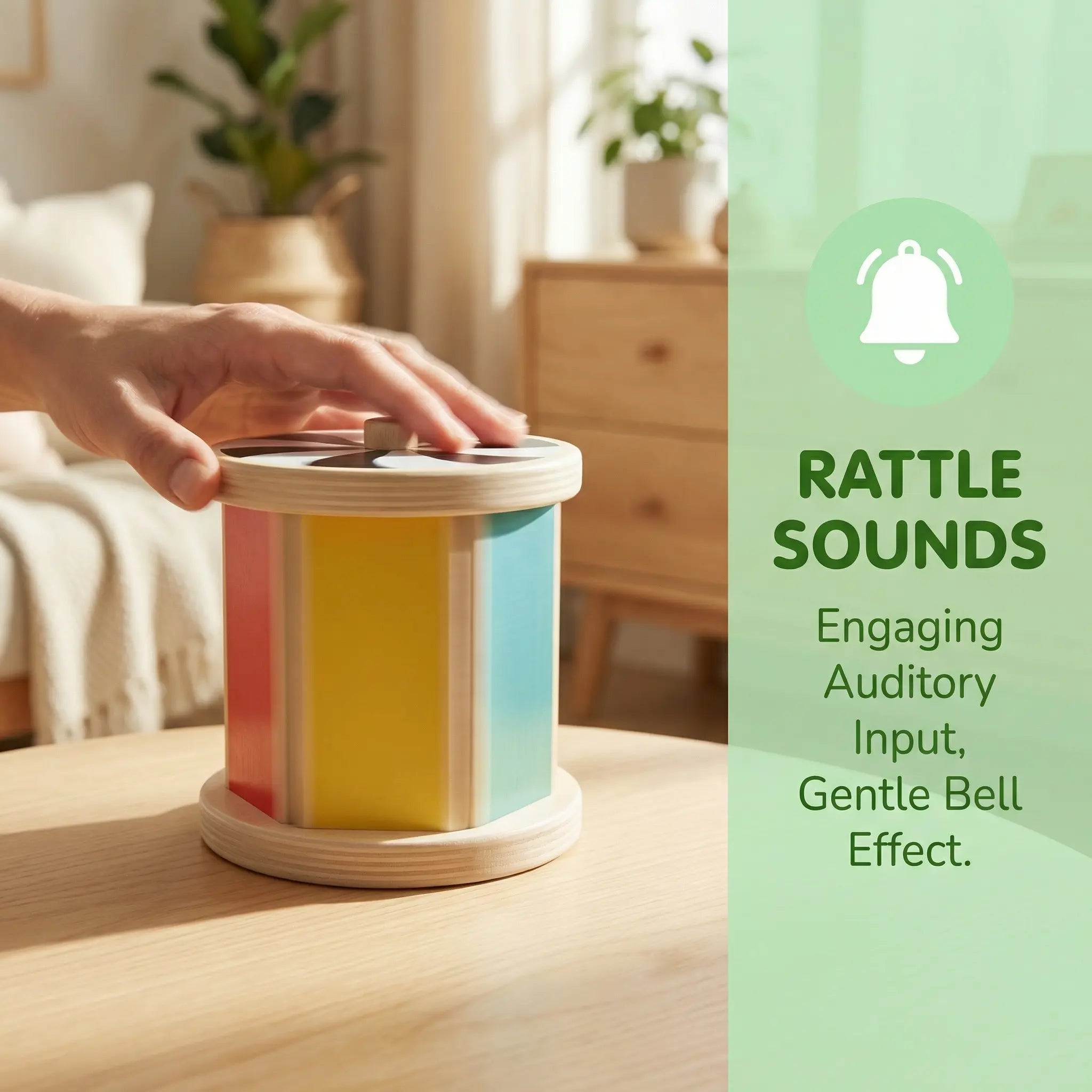 Hape Spinning Drum with Mirror Hape