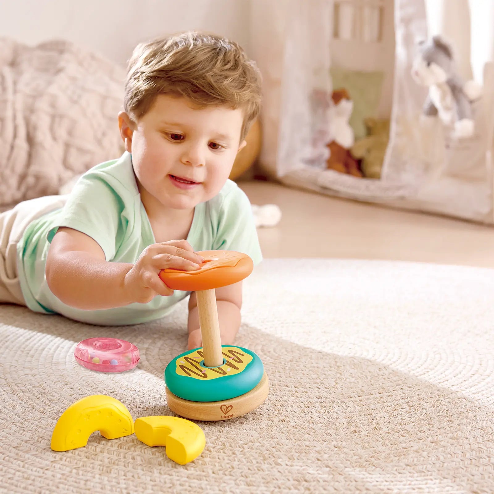 Hape Stacking Donut Toy Hape