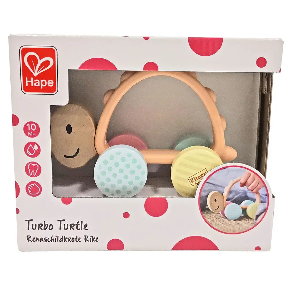 Hape Turbo Turtle Teether Hape-Toy-Market