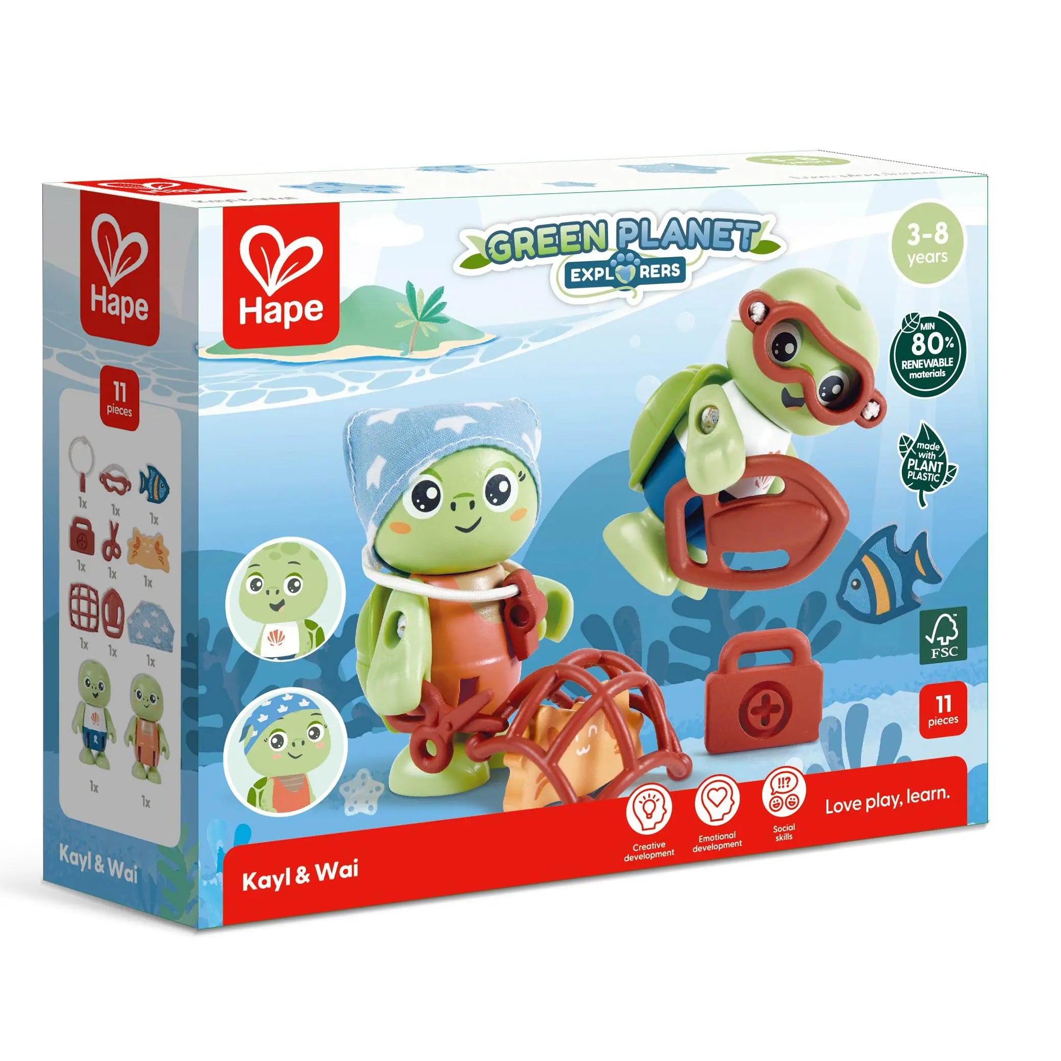 Hape Turtles Friends Set Hape-Toy-Market