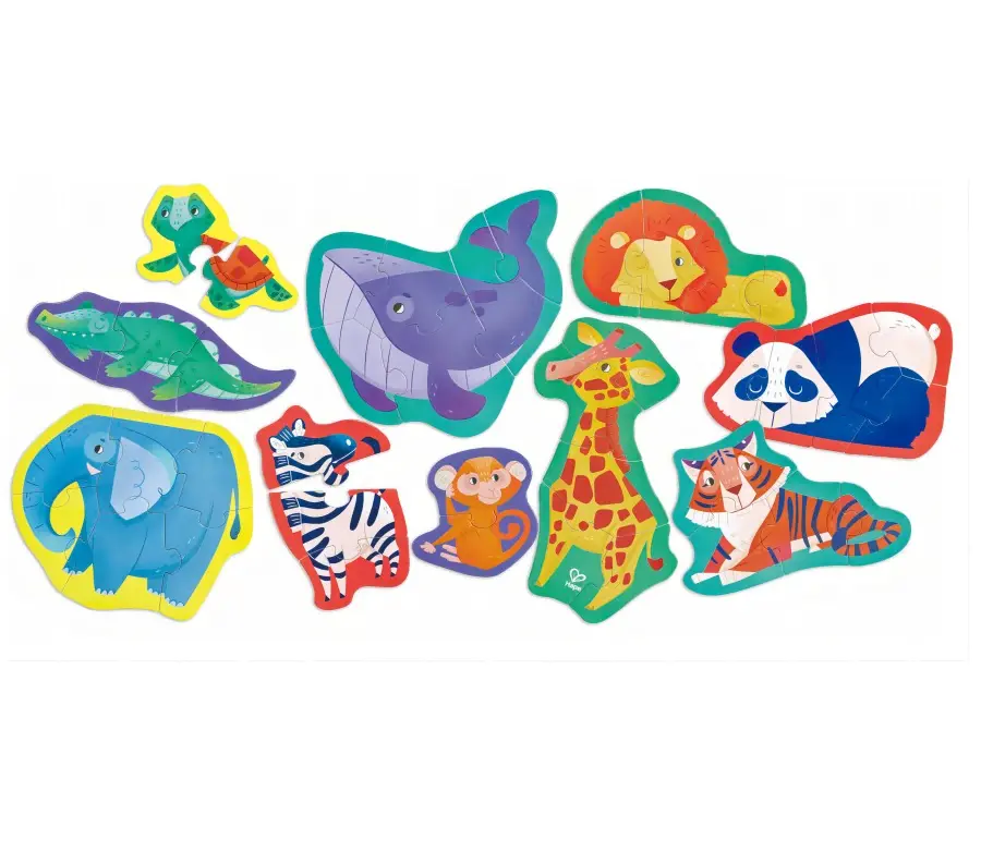 Hape Wild Animal  Puzzle Hape-Toy-Market