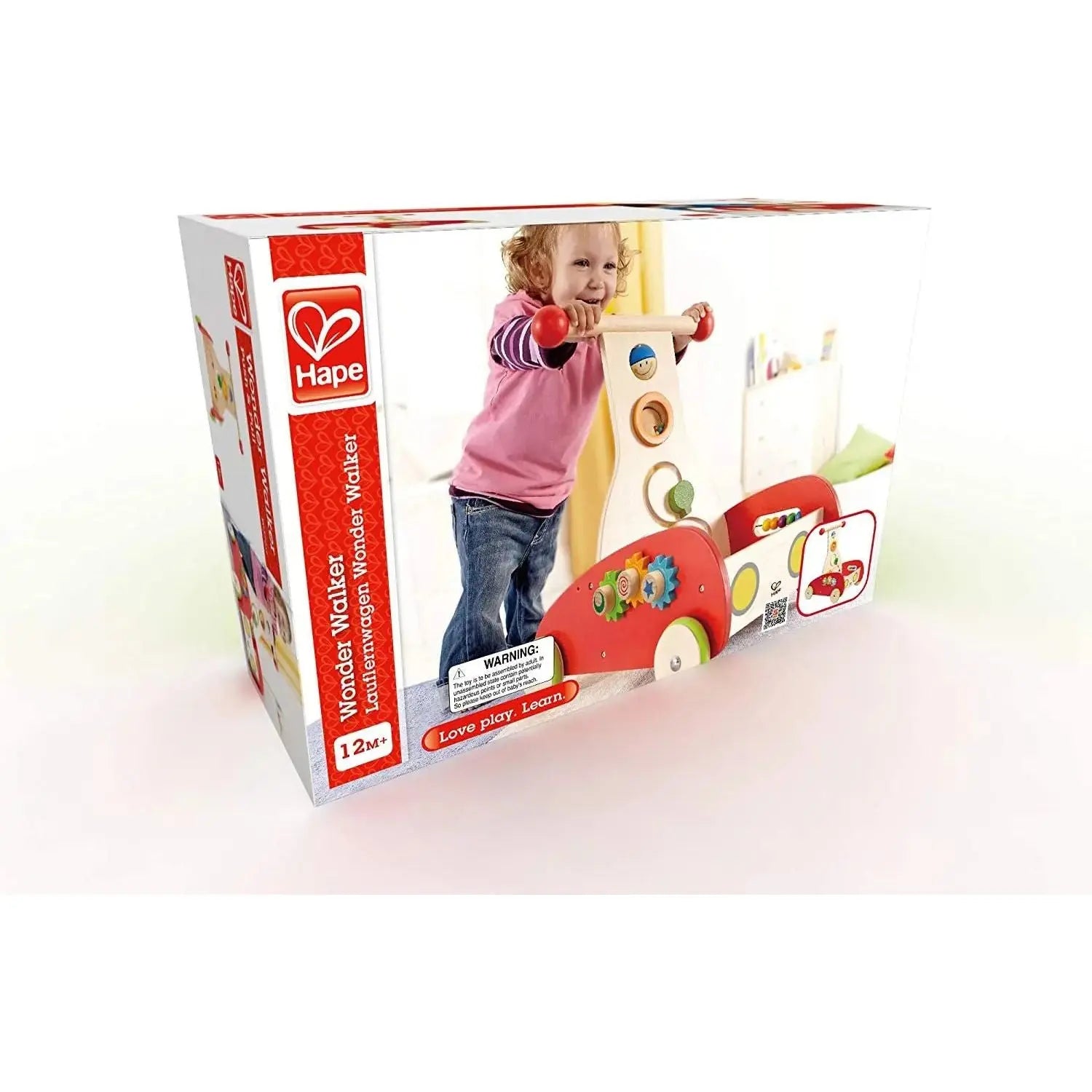 Hape Wonder Walker Push and Pull Toddler Walking Toy