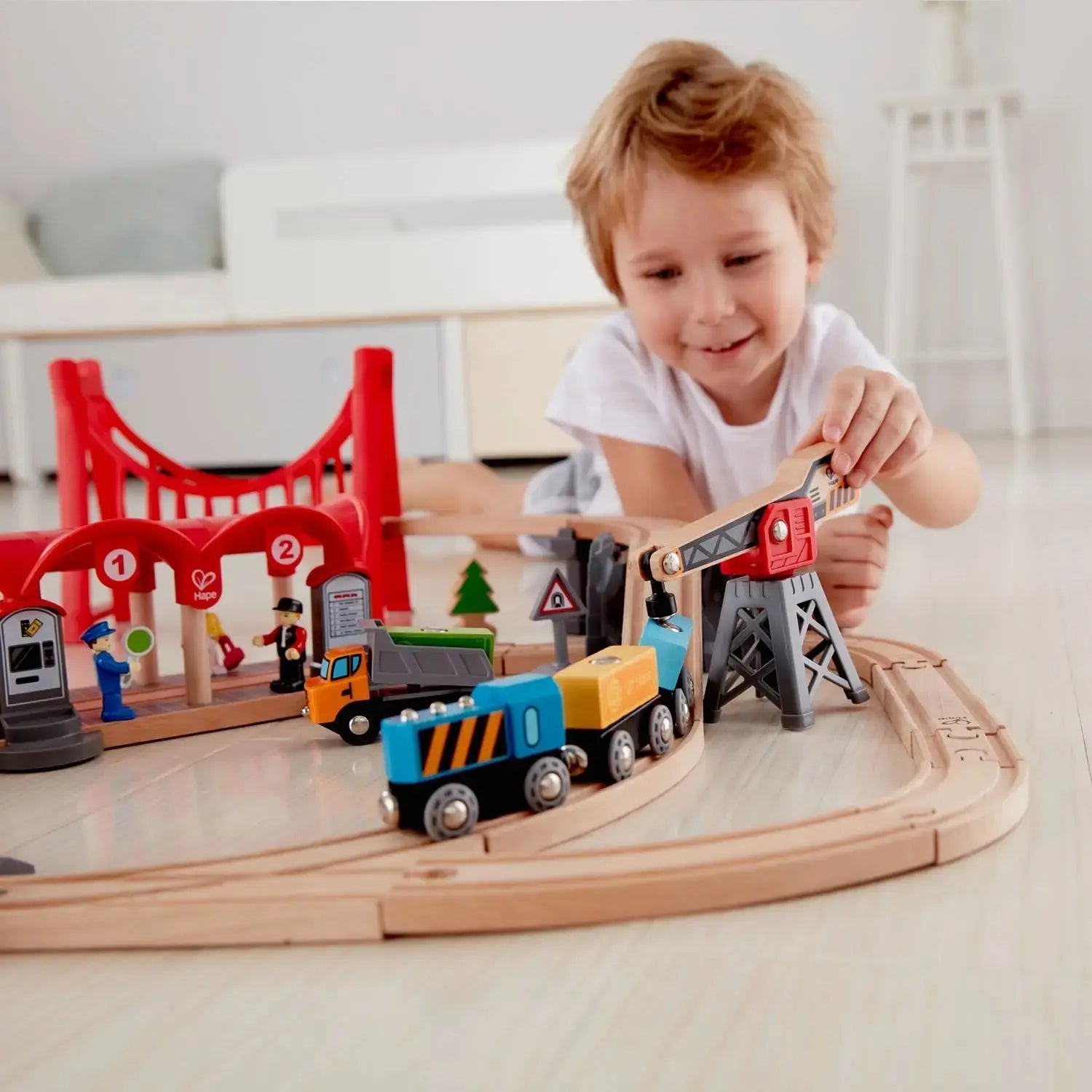 City Passenger Rc Train Toy, Construction Track Set for Kids : Toys & Games  