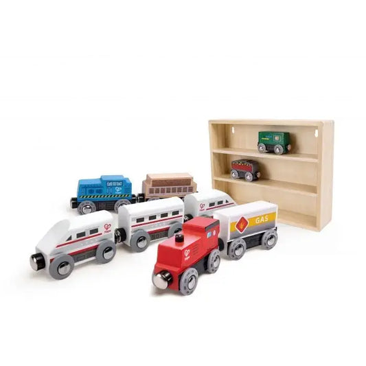 Hape Wooden Trains Collection Set