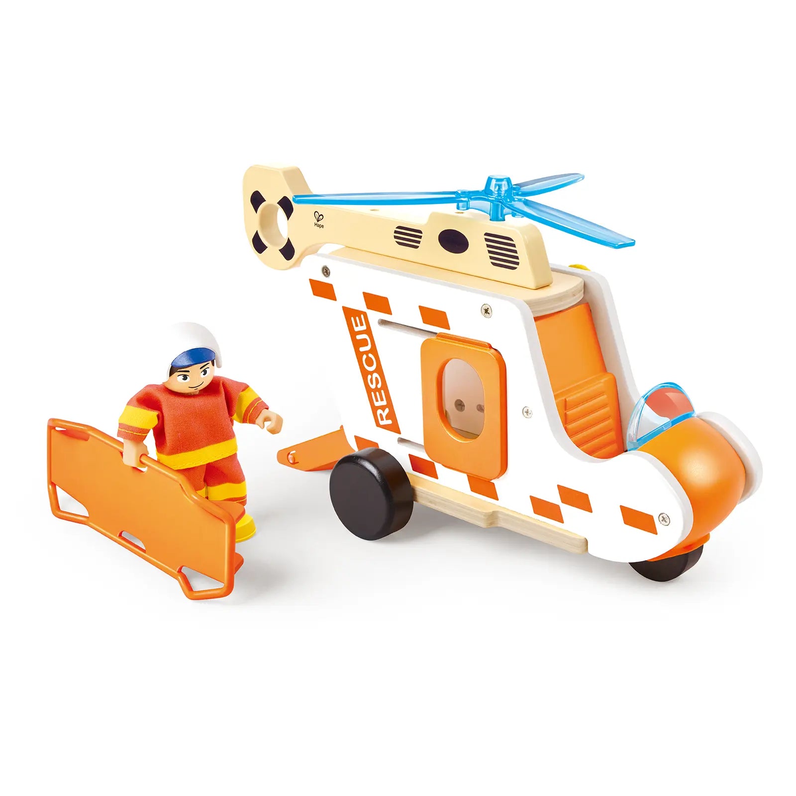 Hape 'To the Rescue' Helicopter Set Hape