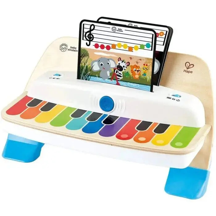 hape wooden educational piano baby toy