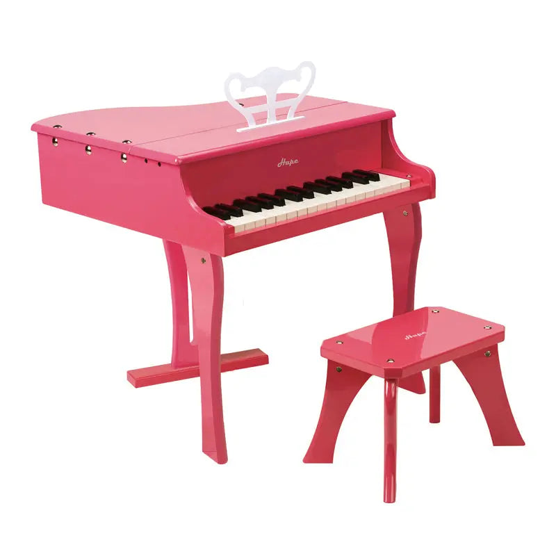 【新品未使用】Hape（ハペ）キッズグランドピアノ Happy Grand Piano, Pink - HapeToys