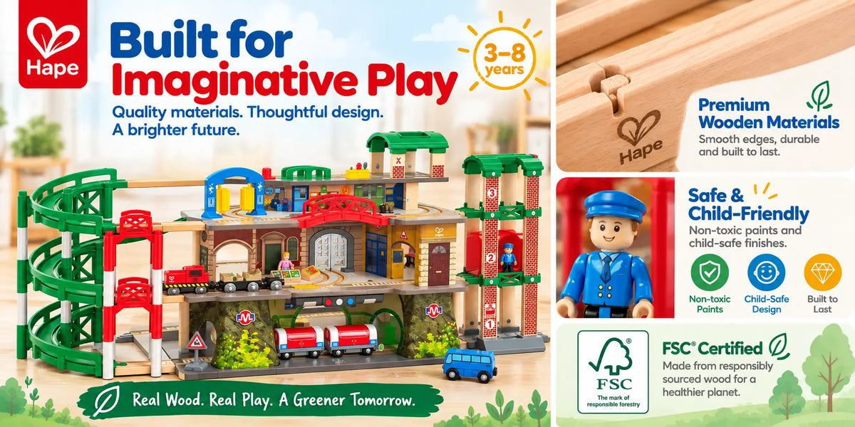 Multi-Level Railway City Set