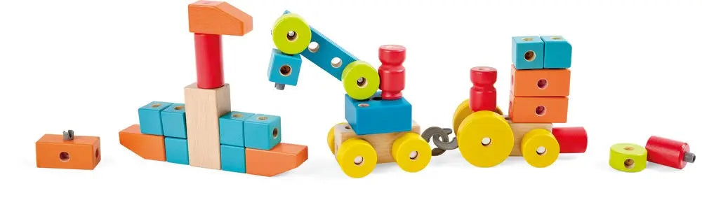 Infinite Imagination Building Blocks Hape-Toy-Market