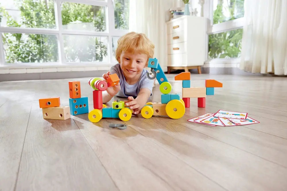 Infinite Imagination Building Blocks Hape-Toy-Market