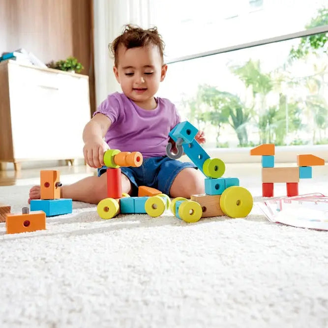 Infinite Imagination Building Blocks Hape-Toy-Market