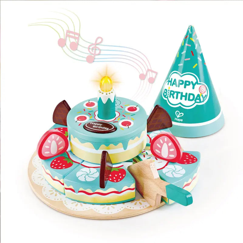 Interactive Happy Birthday Cake Hape