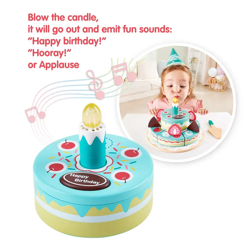Interactive Happy Birthday Cake Hape