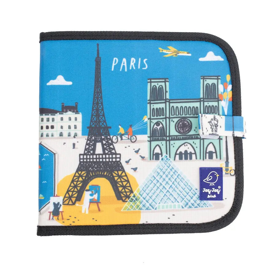 Jaq Jaq Bird Cities of Wonder Erasable Book Paris Jaq Jaq Bird