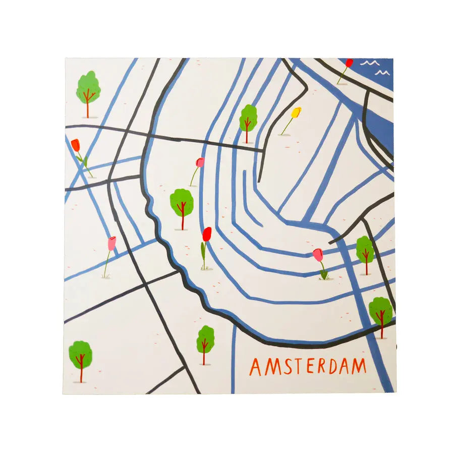 Jaq Jaq Bird Cities of Wonder Stick It & Go Activity Set- Amsterdam Jaq Jaq Bird