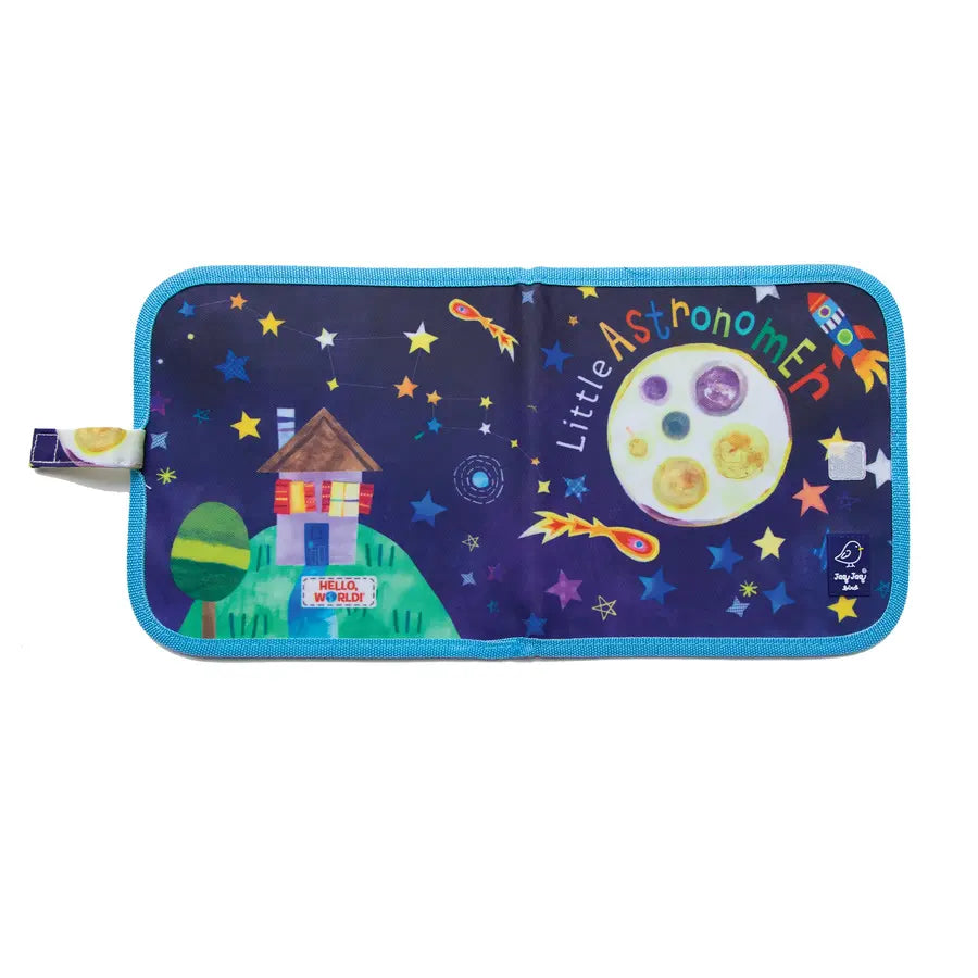 Jaq Jaq Bird Doodle It & Go erasable book - Hello, World! Solar System Jaq Jaq Bird