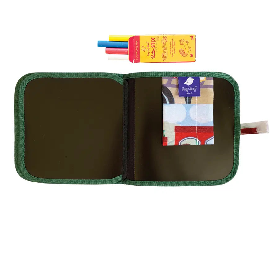 Jaq Jaq Bird Jaq Jaq Bird & Friends Doodle It & Go erasable book - Trains Jaq Jaq Bird