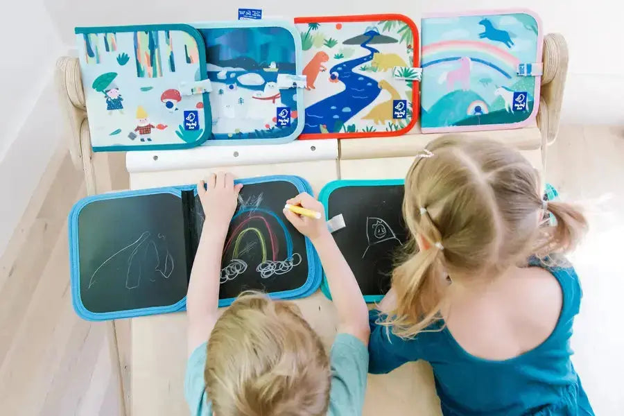 Jaq Jaq Bird Timeless Wonder Doodle It & Go erasable book - Dragons Jaq Jaq Bird