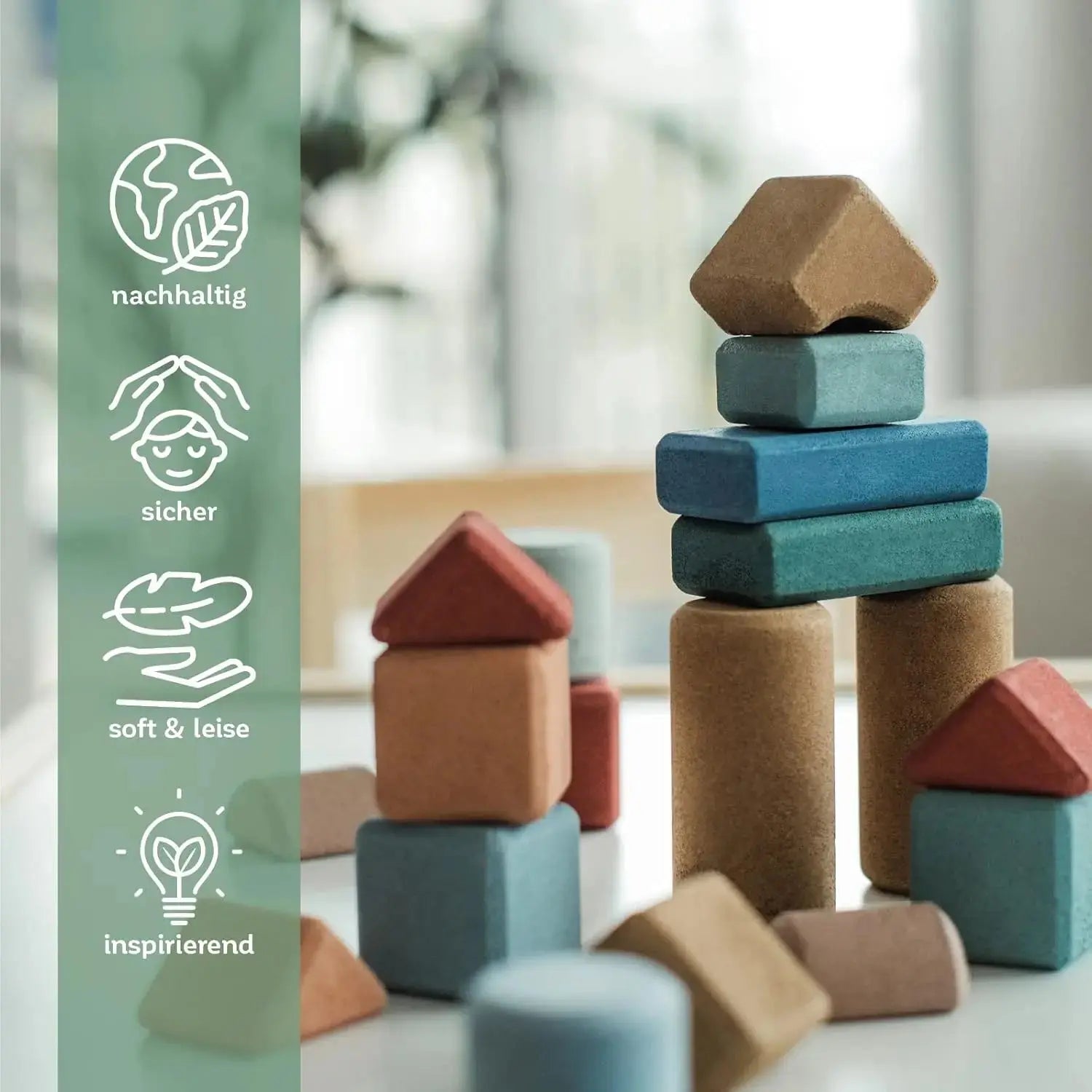 Korko Small Architects - 20 Cork Building Blocks Korko