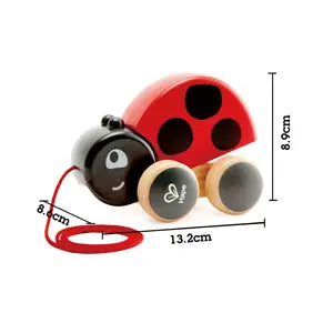Ladybug Pull Along Hape