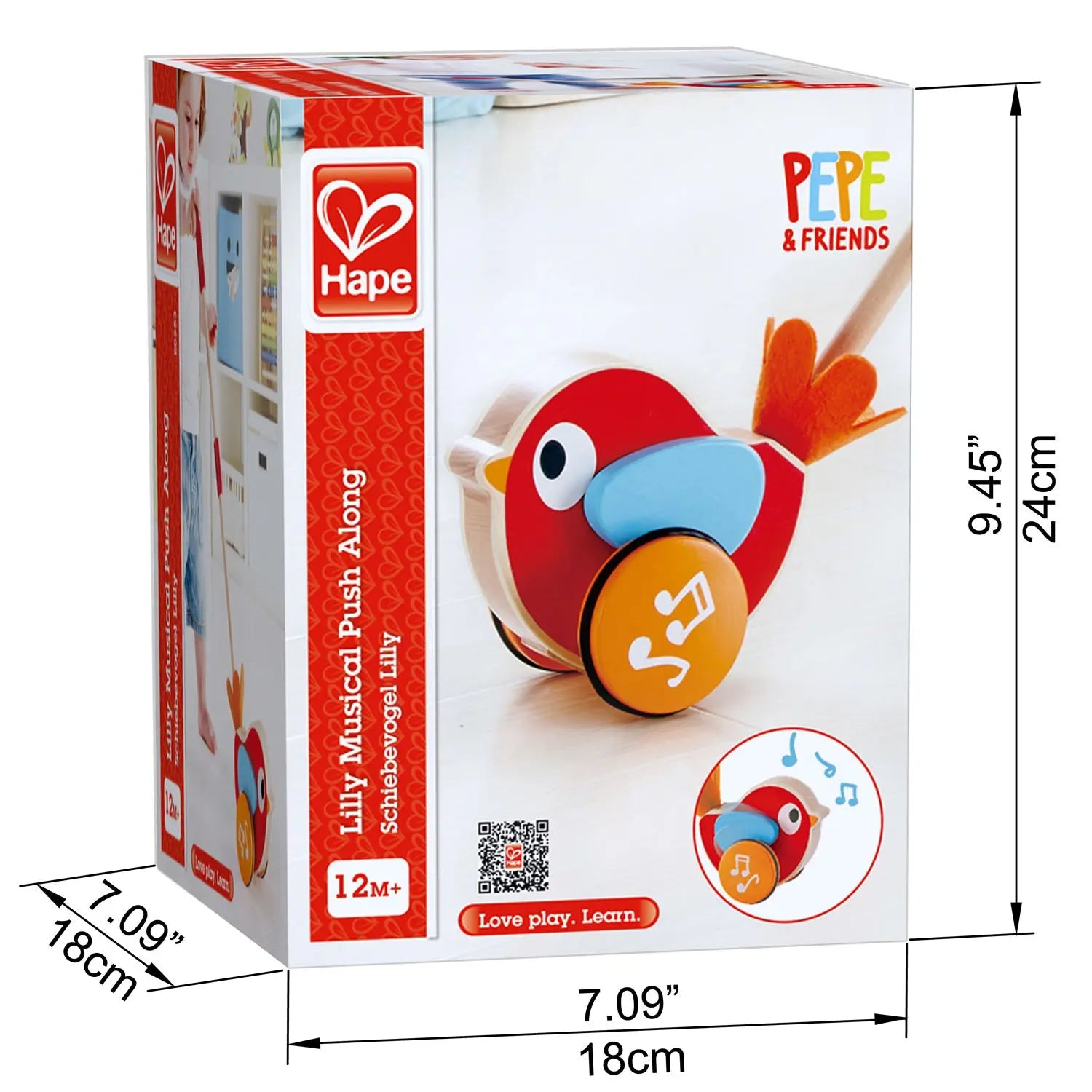 Lilly Musical Push Along Hape