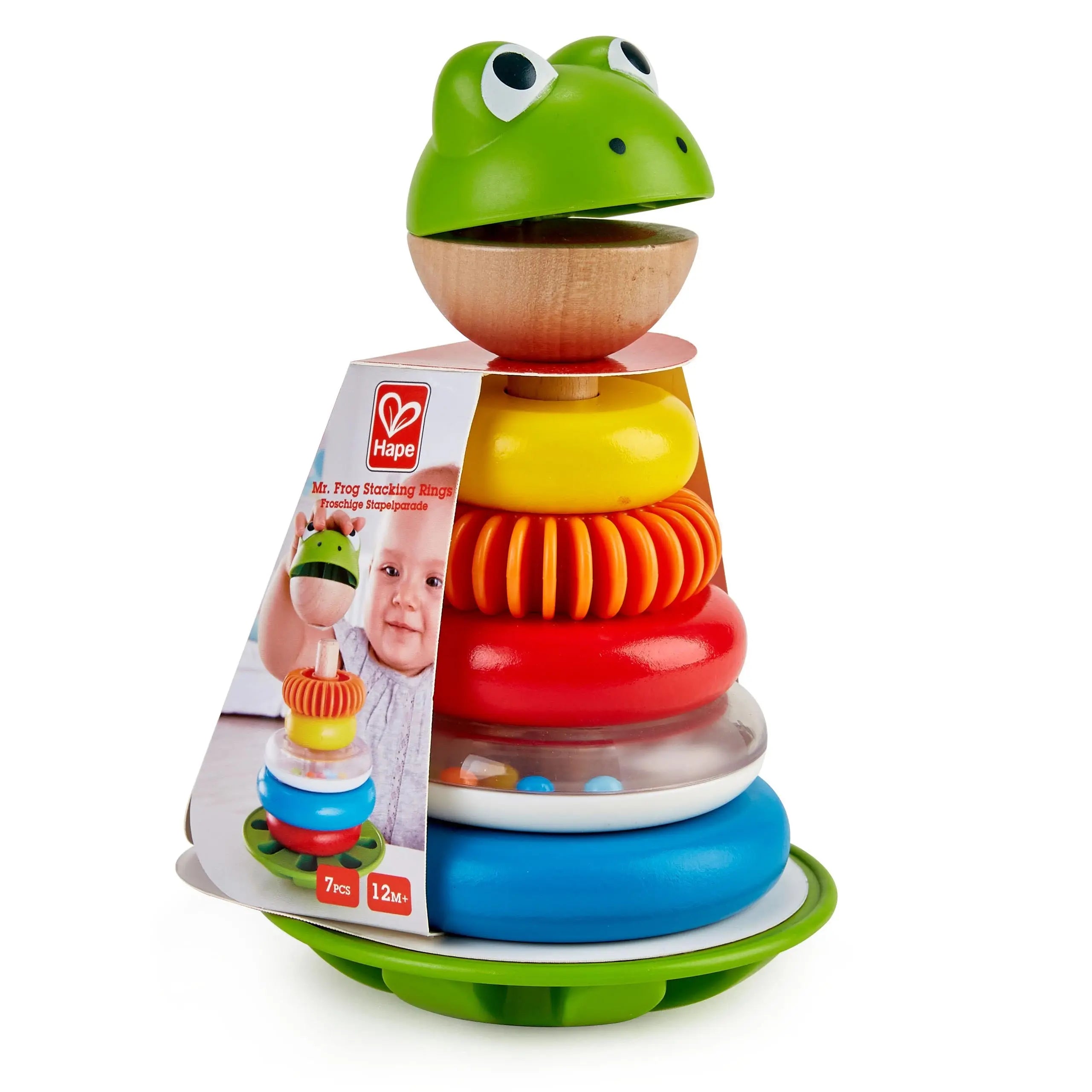 Mr. Frog Stacking Rings Hape
