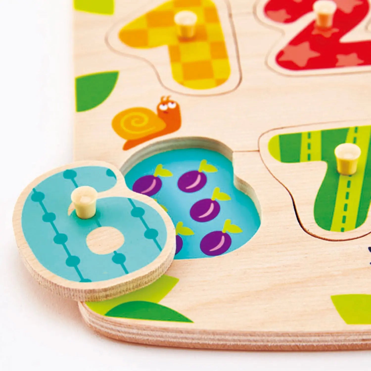 Number Peg Puzzle Hape